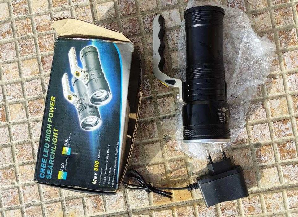 За риболов и къмпинг: Ракета за стръв и хранене, Фенерче