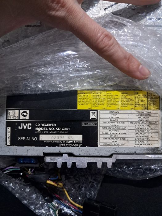 Сиди за кола JVC и AKAI