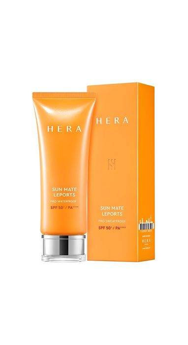 Водостойкий солнцезащитный крем Hera Sun Mate Leports Pro SPF50+ PA+++