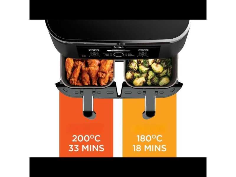 Еър Фрайър 6 в 1 Ninja Foodi MAX Dual Zone, 9.5L