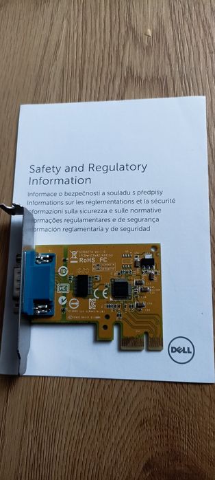 Dell Sunix SER6427A RS-232 Serial Port PCIe Interface low profile sff