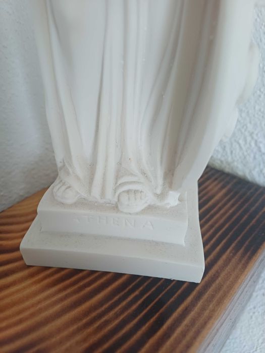 Statueta ceramica 30 cm Grecia simbolizand zeita Atena.