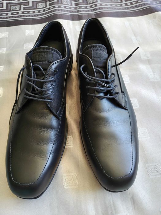 Мъжки Обувки Prada Linea Rossa Leather & Mesh Hybrid Derby (Размер 43) код 2E 1261 9