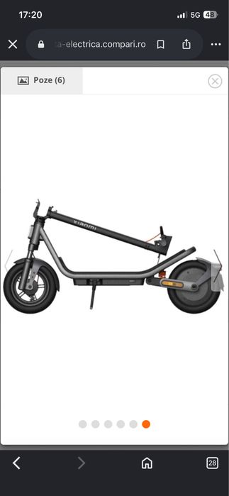 trotinetă electrică xiaomi electric scooter 6