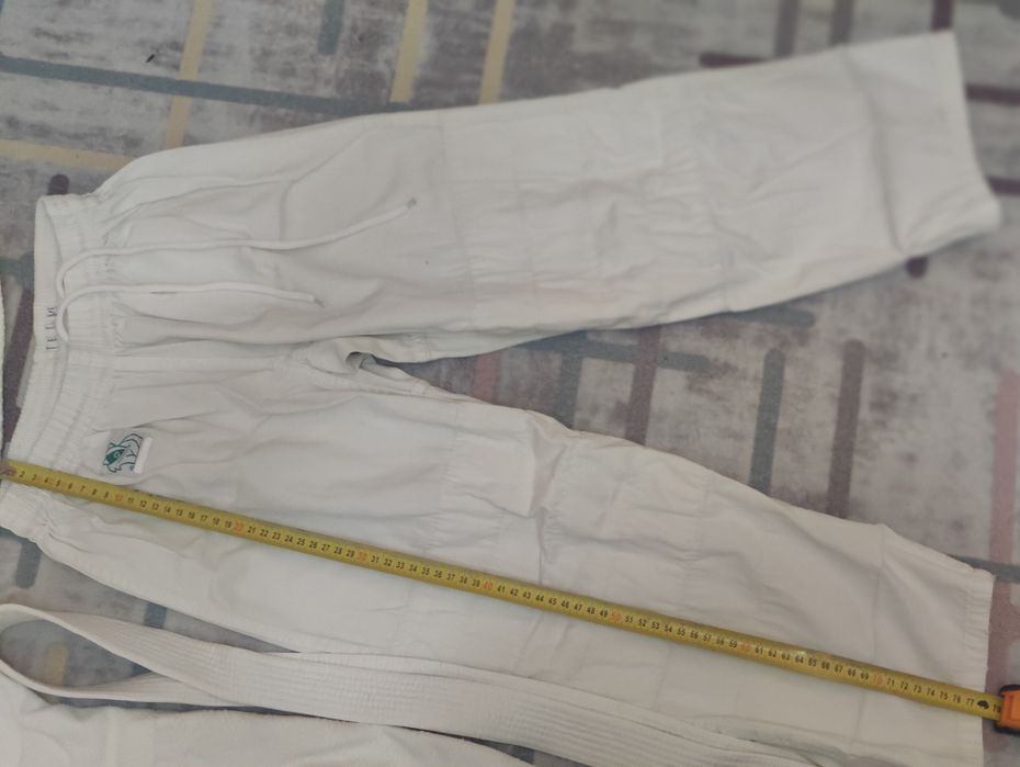 DAX  комплект за джудо 140см бял модел KIDS 450гр