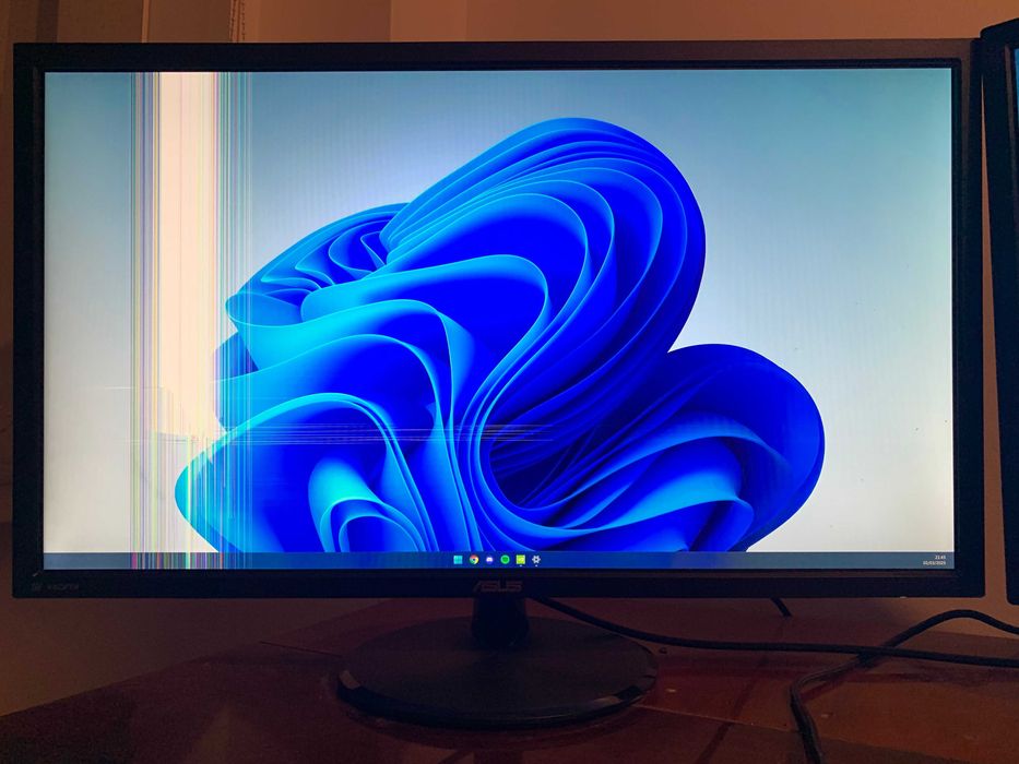 Set 2x Monitoare Asus 4k 28 inch + Mouse & Tastatura Razer