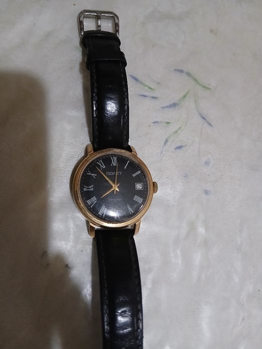 Позолоченный часы Полет