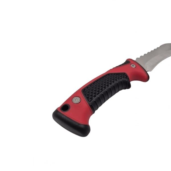 Cutit tactic de vanatoare, Snake Eye Red, 30 cm, teaca inclusa