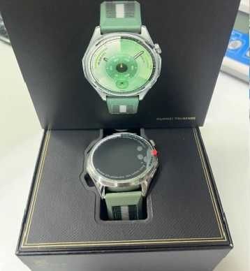 Смарт часовник Huawei watcg GT 6 ATM-B19W Green Woven Strap 46mm