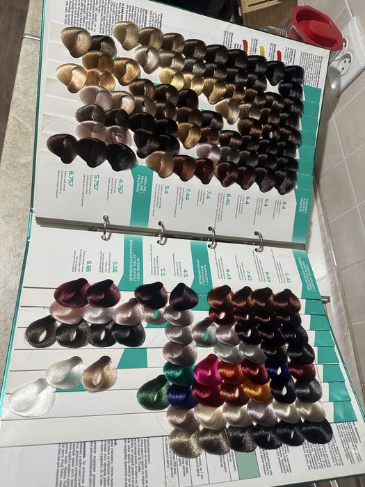 Kapous палитра красок