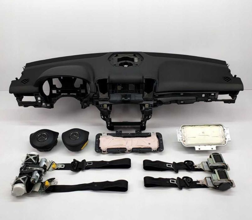 Арматурно табло аирбег колани коляно airbag Mercedes W166 GLE W292
