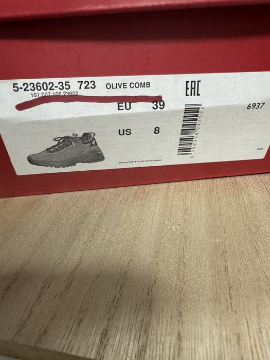 Обувки кожа s.Oliver 39н