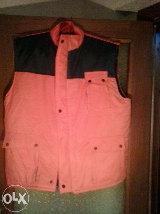 vesta termizolanta portocalie, noua, marimea 50/1