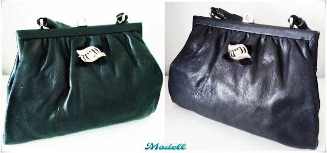 Modell Vintage Purse - Piele naturală!