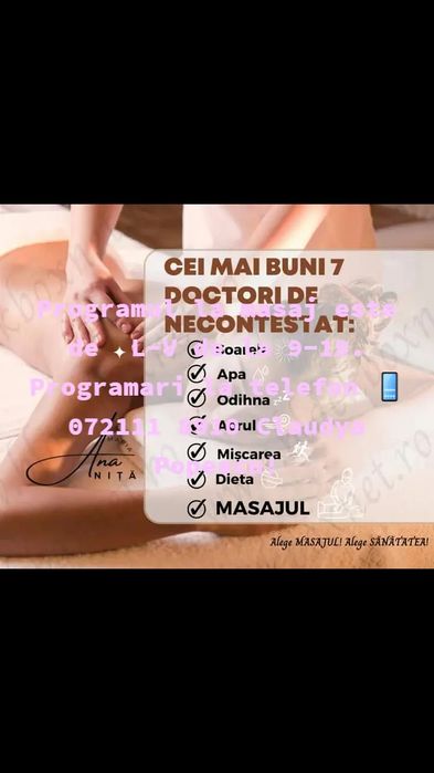 Ayurveda Masaj  și Sportiv