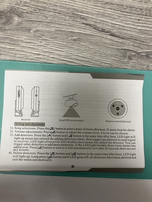 Alarma cu senzor miscare