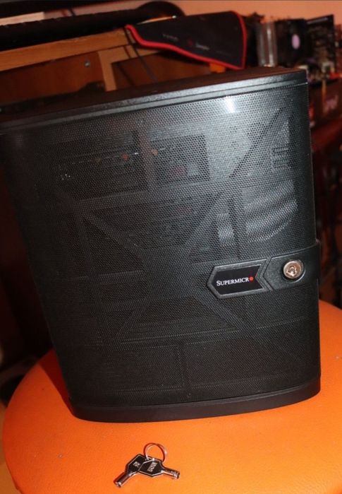Mini Server Nas Supermicro A1SAI-2550F 16Gb DDR3 350W Gold 4 Bay 2xSSD