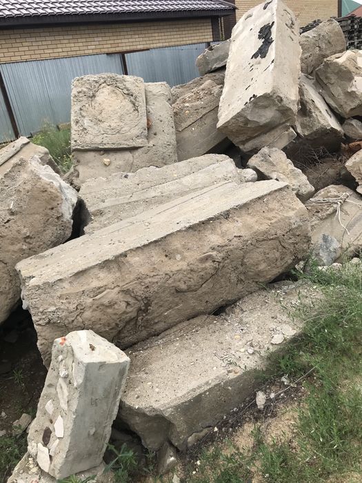 Бетонные блоки фундамент