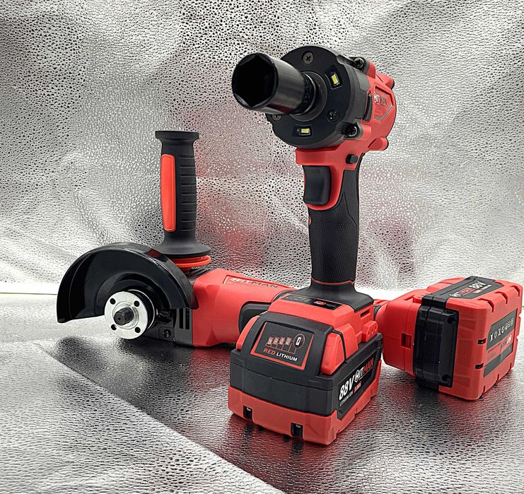 Set Hitman 88V: Polizor + Cheie Impact, 2x baterii!