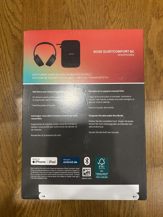 Bose Quietcomfort.Noi Sigilate !!