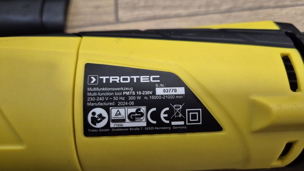 Мултифункционален инструмент TROTEC PMTS 10-230V, ГАРАНЦИЯ 3г