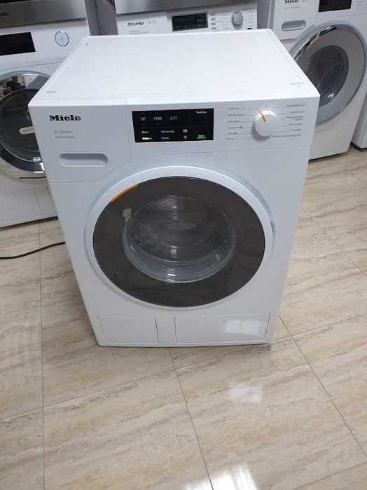 UK Miele 9кг 1600rpm Wi-Fi TwinDos Пералня Миеле 12м Гаранция