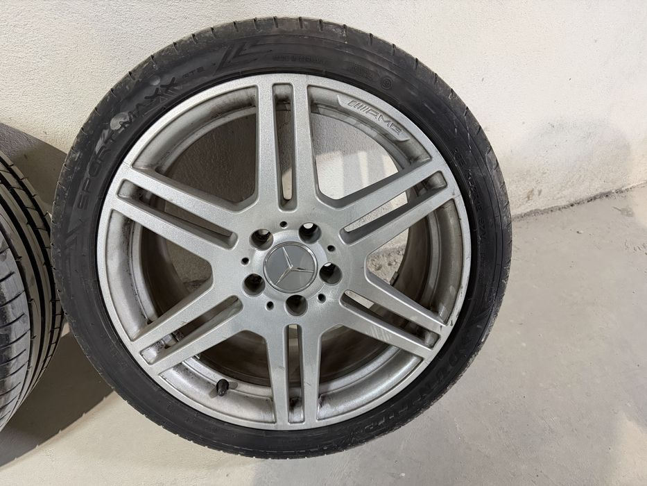 Оргинални джанти за Мерцедес 18-ки АМГ с чисто нови гуми