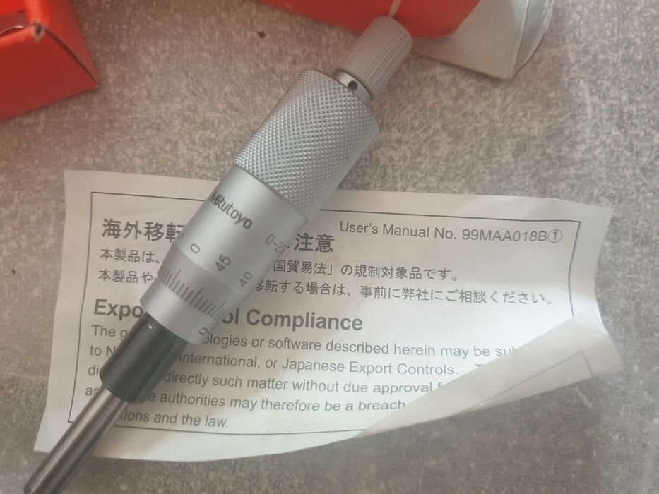 Micrometer head Mitutoyo