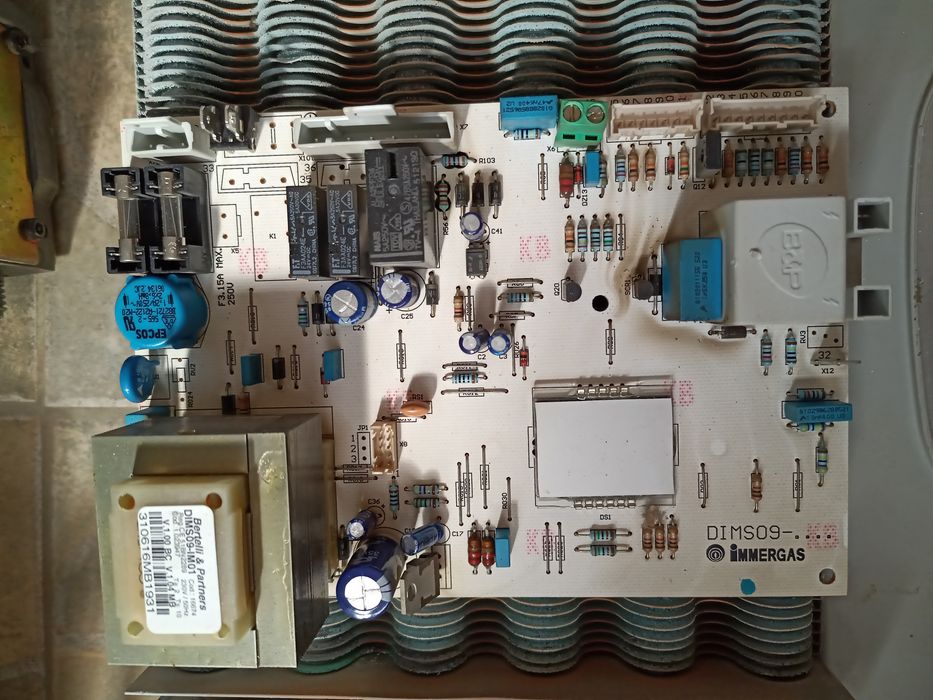Immergas Eolo Star 23 kw Schimbator bitermic Ventilator Presostat apa