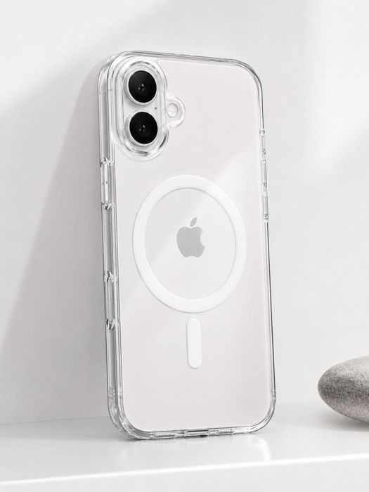Husă Transparentă MagSafe iPhone 16 plus – Protecție Premium pentru Telefon