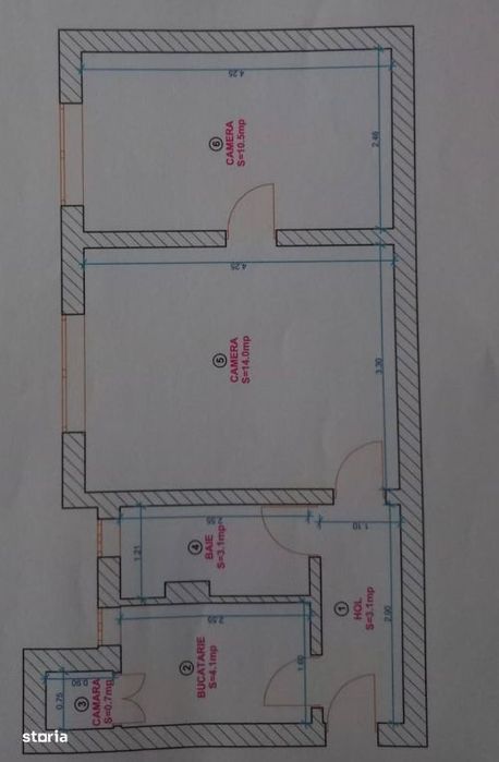 Apartament 2 camere, parter, Vasile Aaron, Sibiu