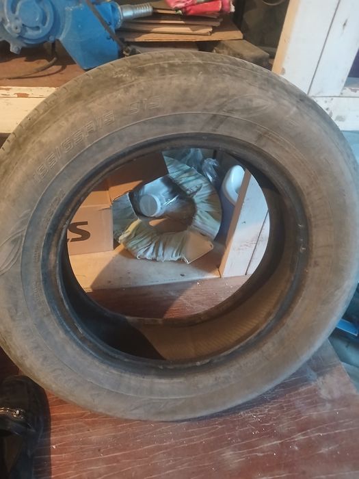 Шины б.у и диски на мерседес 124