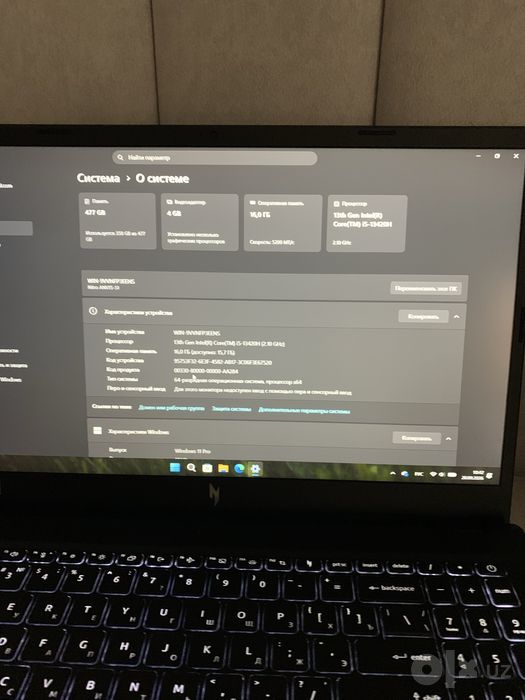Acer nitro v15 165hz гарантией