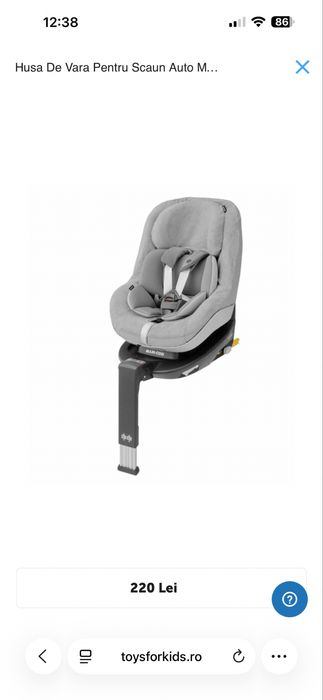Husa scaun Maxi Cosi Pearl Pro2
