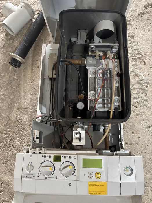 Centrala pe gaz defecta