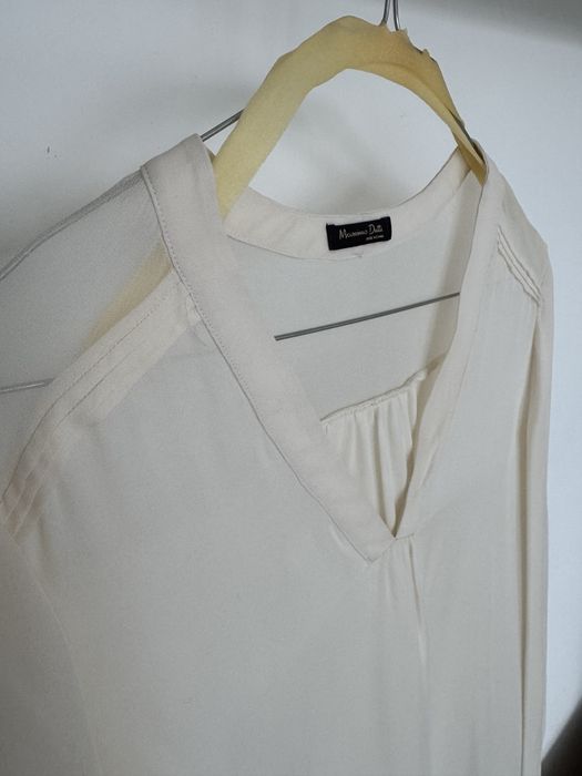 MASSIMO DUTTI - 100% коприна - дамски ризи размер S/ М