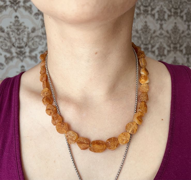 Лечебные Янтарные бусы