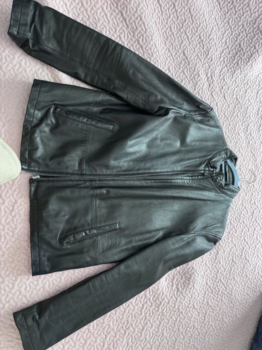 Geaca piele barbat Zara