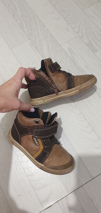 Ботинки кожа демисезонные р-р 27