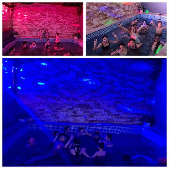 Cabana de închiriat cu piscina  interioara