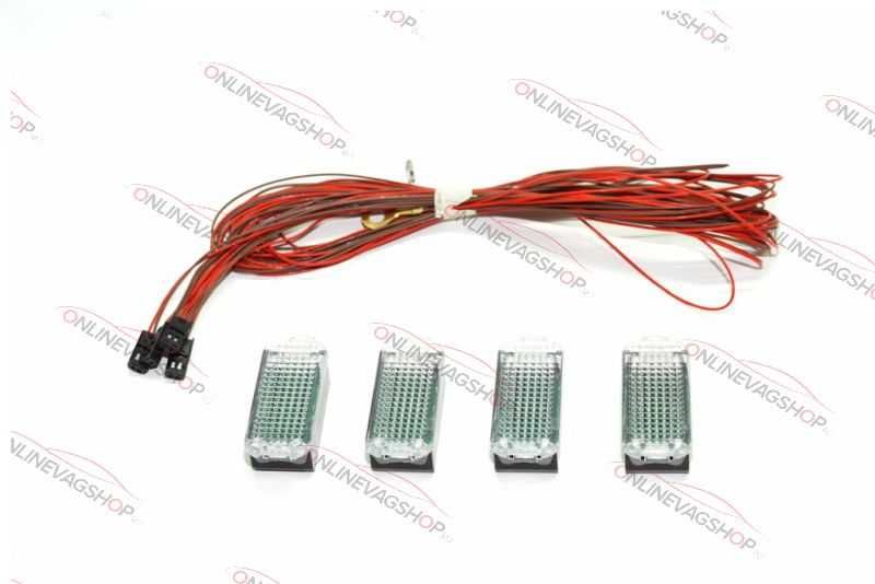 Lampi LED lumini picioare VW Golf 5,Golf 6,Passat B6,Passat CC,Eos