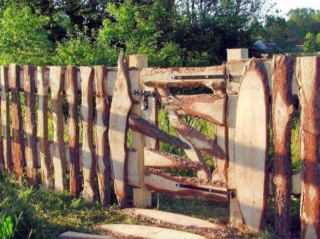 Установка забора . Забор