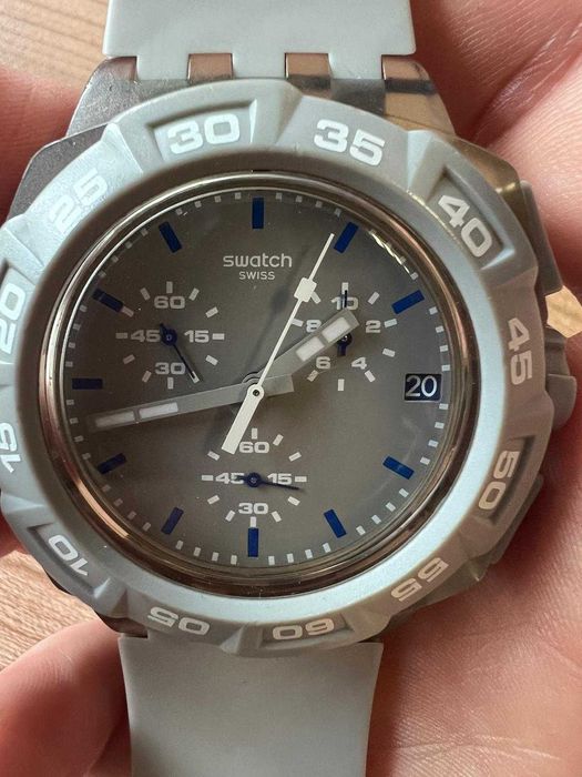 Ceas Swatch SUIM402 - Gray Hero
