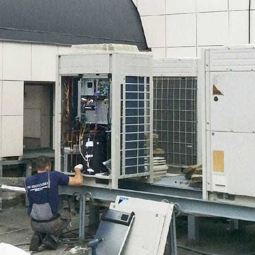 Установка и ремонт кондиционеров vrf канальный кассетный сплит систем