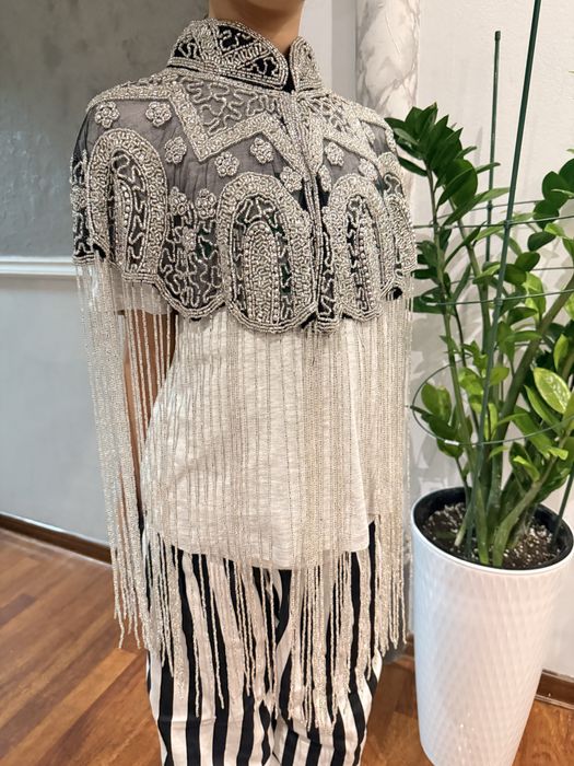 Кейп накидка из бисера