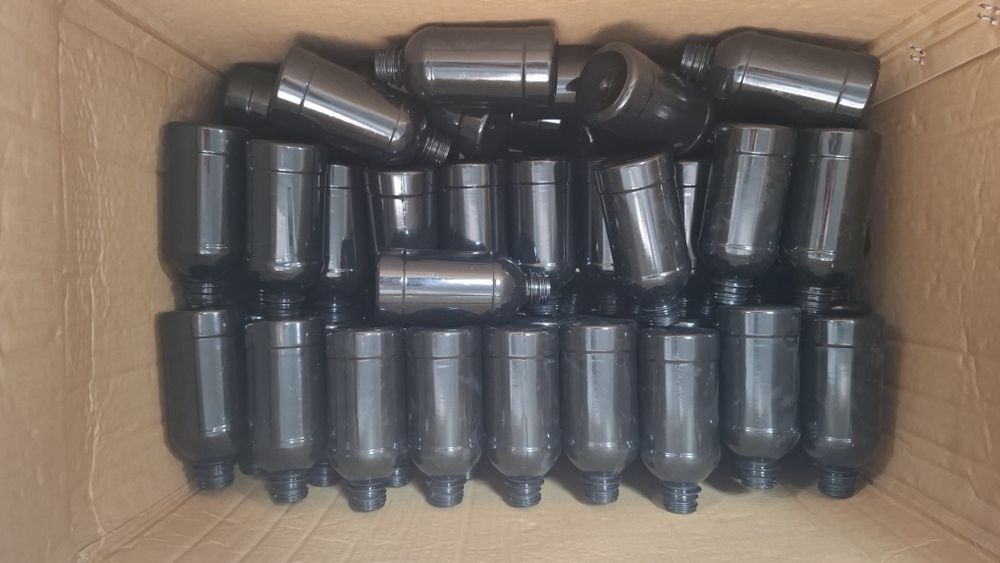 Пэт флакон черный