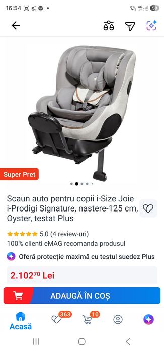 Scaun auto Joie i-Prodigi Signatura