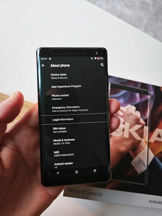 Nokia 8 Sirocco като нов