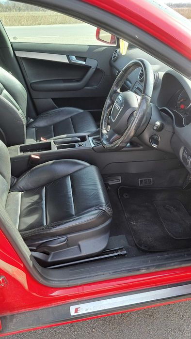 **САМО НА ЧАСТИ*** Audi A3 8P. 2.0TDI, S-line, Sportback, Черен таван