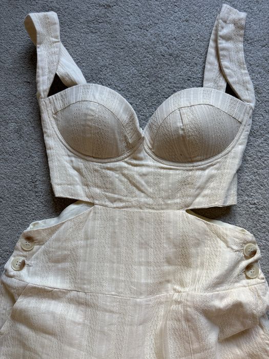 Shein гащеризон бежев